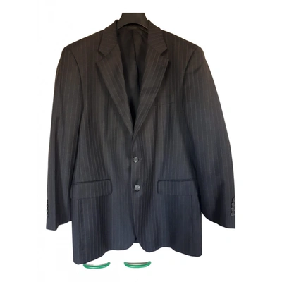 Pre-owned Lauren Ralph Lauren Wool Vest In Grey