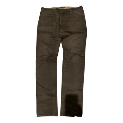 Pre-owned Dolce & Gabbana Trousers In Khaki