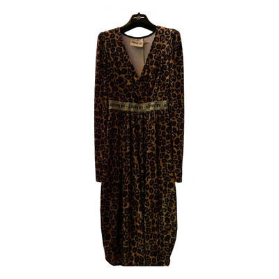 Pre-owned Aniye By Mid-length Dress In Brown