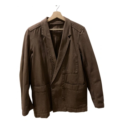 Pre-owned Lemaire Jacket In Khaki