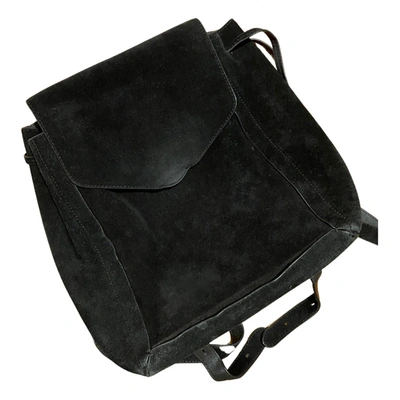 Pre-owned Loeffler Randall Backpack In Black