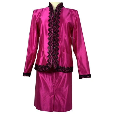 Pre-owned Saint Laurent Suit Jacket In Pink