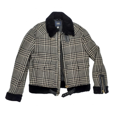 Pre-owned Class Cavalli Wool Jacket In Multicolour