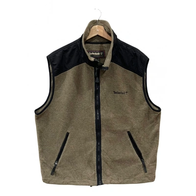 Pre-owned Timberland Vest In Brown