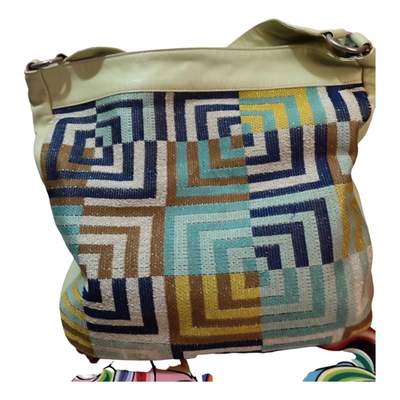 Pre-owned Missoni Leather Handbag In Multicolour