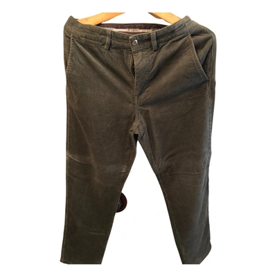 Pre-owned Avirex Trousers In Green