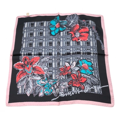 Pre-owned Miss Sixty Silk Handkerchief In Multicolour