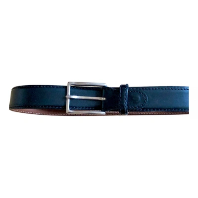 Pre-owned Fratelli Rossetti Leather Belt In Black