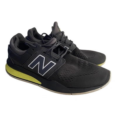 Pre-owned New Balance Low Trainers In Grey