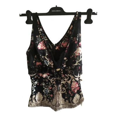 Pre-owned Roberto Cavalli Silk Camisole In Other