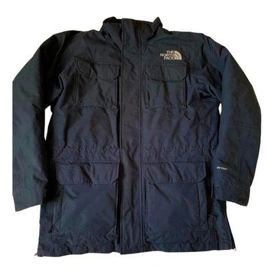 Pre-owned The North Face Puffer In Blue