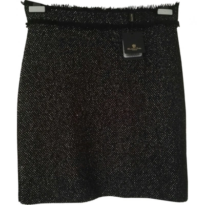 Pre-owned Massimo Dutti Mid-length Skirt In Black