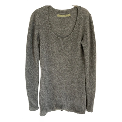 Pre-owned Enza Costa Cashmere Jumper In Anthracite