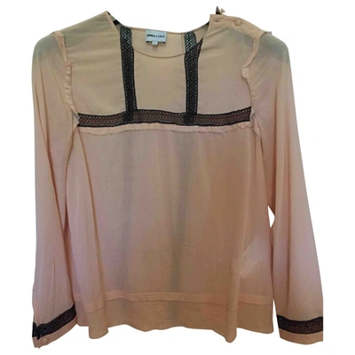 Pre-owned Bimba Y Lola Pink Cotton Top