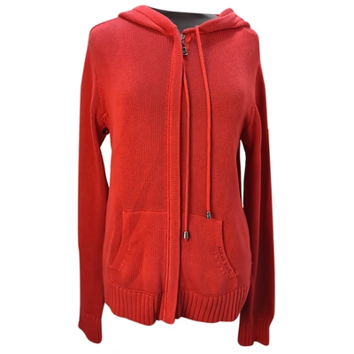 Pre-owned Armani Jeans Sweatshirt In Red