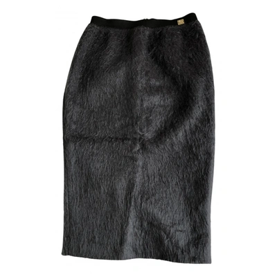 Pre-owned Just Cavalli Mid-length Skirt In Grey