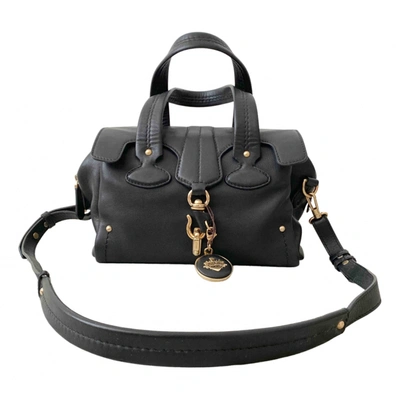 Pre-owned Bally Leather Tote In Black