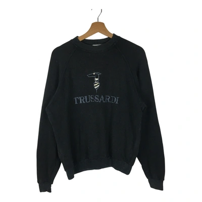 Pre-owned Trussardi Sweatshirt In Black