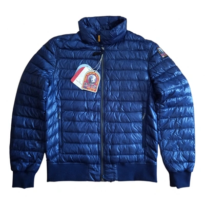 Pre-owned Parajumpers Puffer In Navy