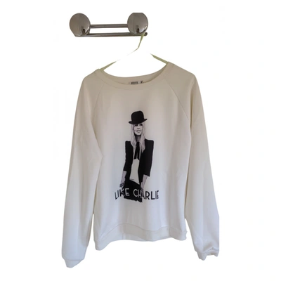 Pre-owned Brigitte Bardot Sweatshirt In White