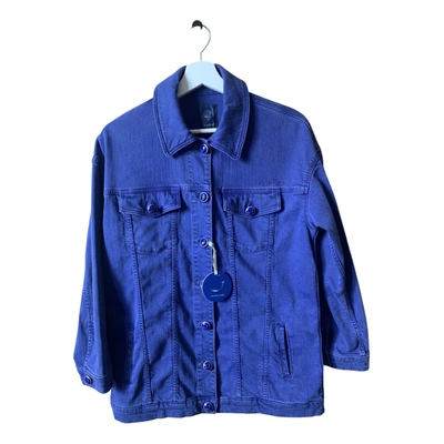 Pre-owned Jacob Cohen Jacket In Blue