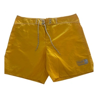 Pre-owned D&g Short In Yellow