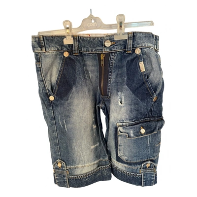 Pre-owned Frankie Morello Short In Blue