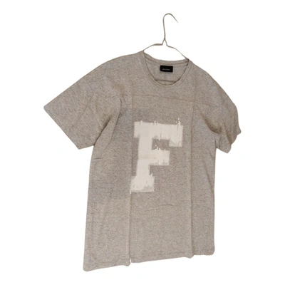 Pre-owned Giuliano Fujiwara T-shirt In Grey