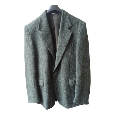 Pre-owned Byblos Wool Vest In Green