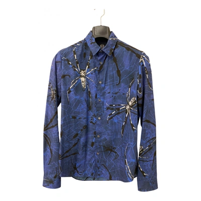 Pre-owned Mcq By Alexander Mcqueen Shirt In Blue