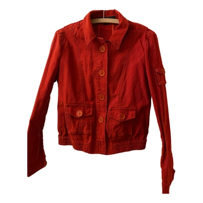 Pre-owned Marc By Marc Jacobs Jacket In Red