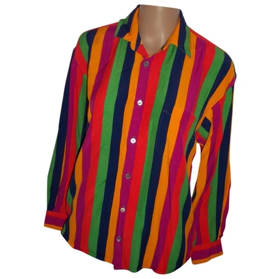Pre-owned Equipment Shirt In Multicolour