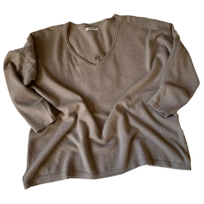 Pre-owned Max & Moi Cashmere Jumper In Brown