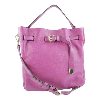Pre-owned Cole Haan Leather Handbag In Pink