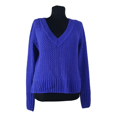 Pre-owned Marc Cain Jumper In Purple