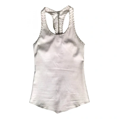 Pre-owned Isabel Marant Leather Vest In Pink