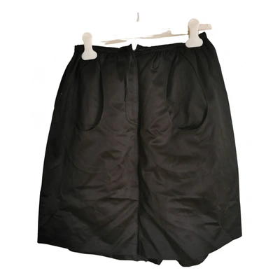 Pre-owned Saint Laurent Mid-length Skirt In Black
