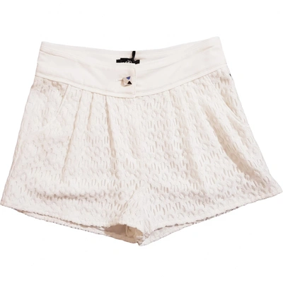 Pre-owned Byblos White Cotton Shorts