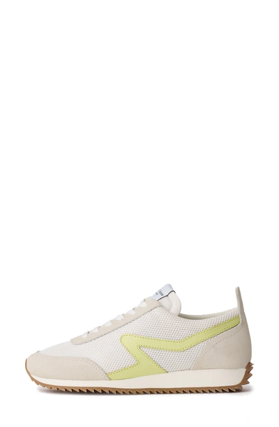 Rag & Bone Retro Runner Sneaker In Antique White