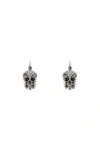 ALEXANDER MCQUEEN ALEXANDER MCQUEEN SKULL DROP EARRINGS