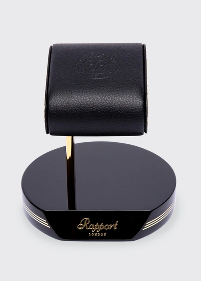 Rapport Single Watch Stand In Black And Gold