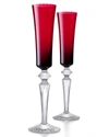 BACCARAT MILLE NUITS RED FLUTISSIMOS, SET OF 2,PROD121100005