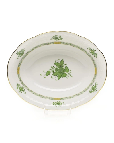 Herend Chinese Bouquet Oval Vegetable Serving Bowl