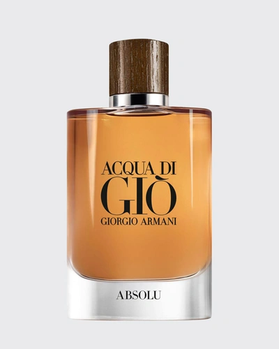Giorgio Armani Acqua Di Gio Absolu Eau De Parfum 4.2 Oz.