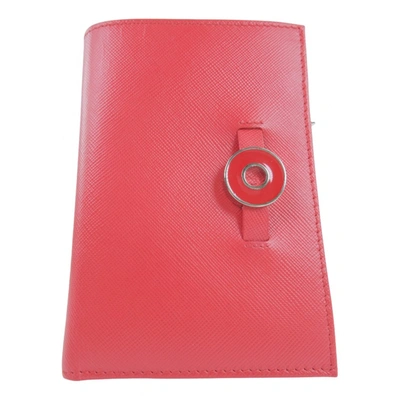 Pre-owned Furla Wallet In Red