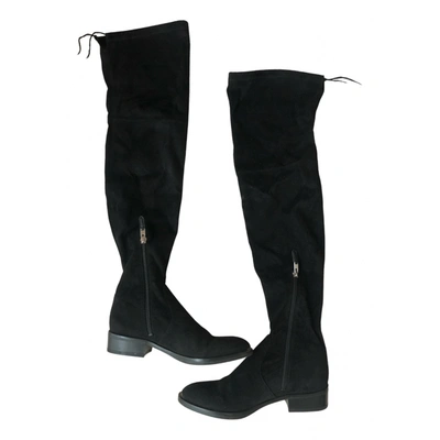 Pre-owned Sam Edelman Boots In Black