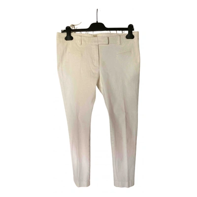 Pre-owned True Royal Slim Pants In White