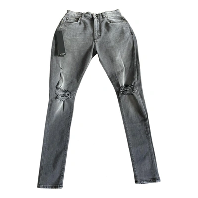 Pre-owned Represent Jeans In Grey