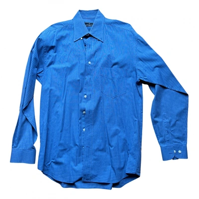 Pre-owned Daniel Hechter Shirt In Blue