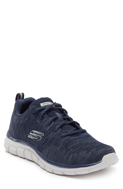 Skechers Track Knit Sneaker In Nvgy